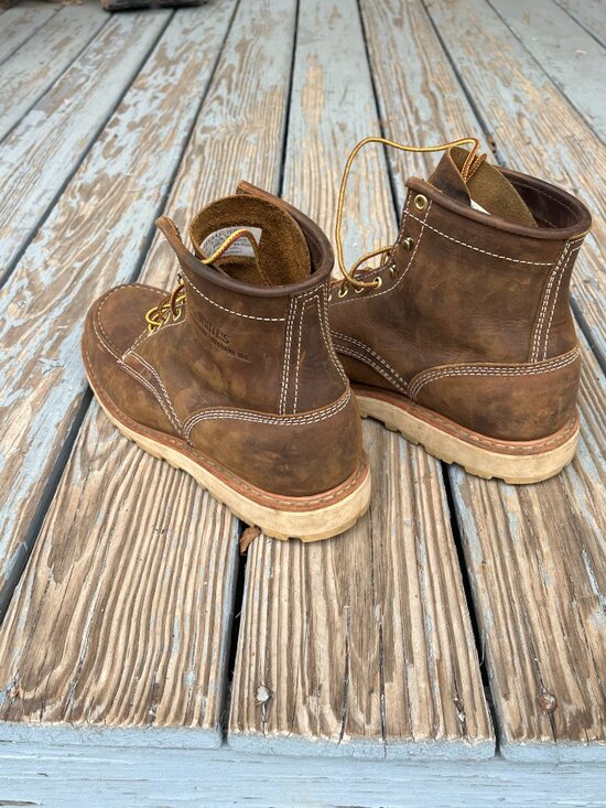 Whites Perry moc toe boots, brown - size 11 mens main image 5